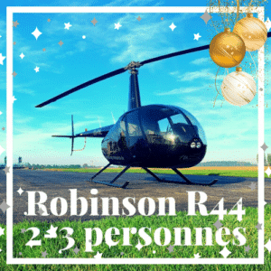 18 minutes<p> </p>Initiation au pilotage pour UNE personne, accompagnée de 2 passagers bord d’un Robinson R44